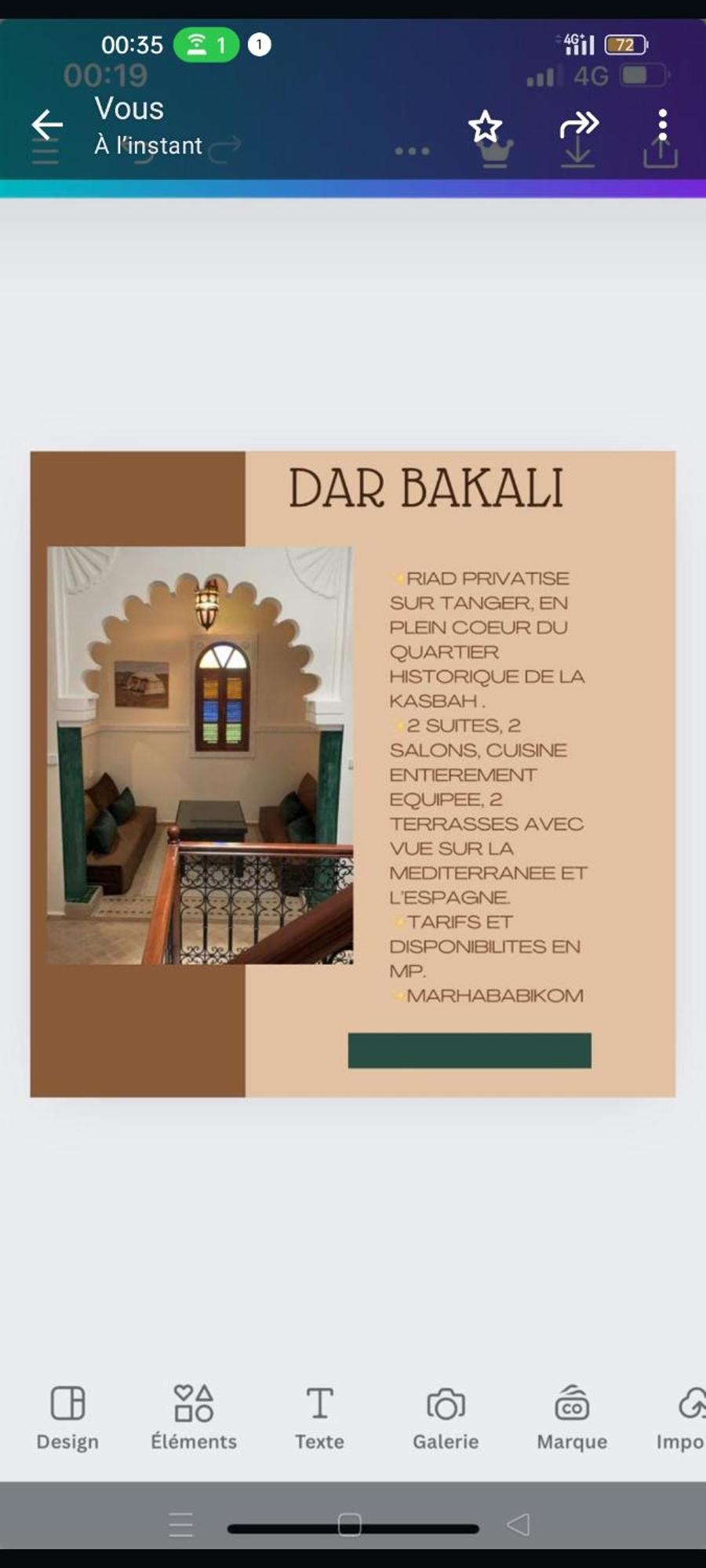 Riad Bkl Luxury Dar Baroud Tangier Exterior photo